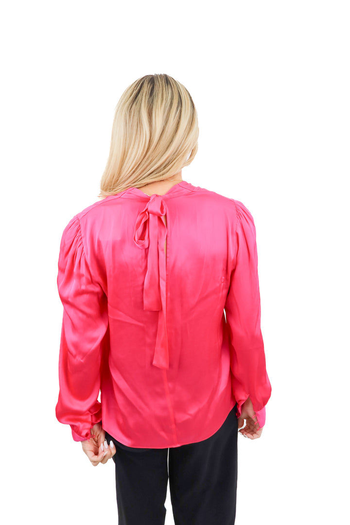 milly hot pink blouse (6)