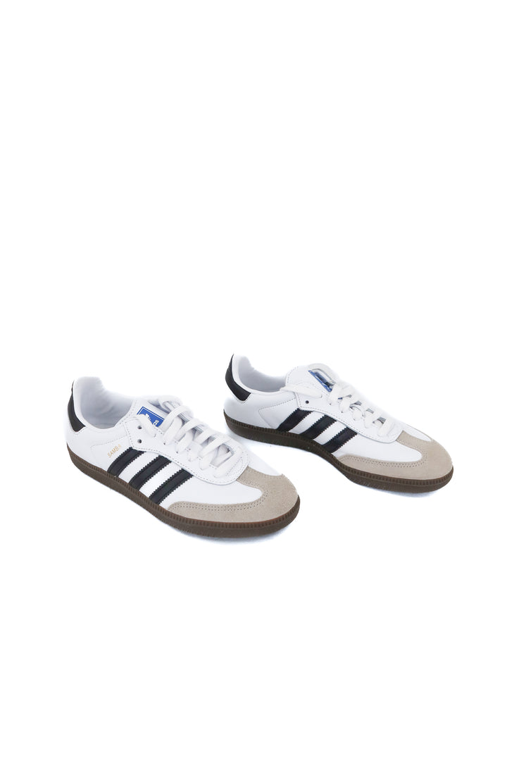 adidas white and black samba sneaker nwt (7; retail $100)