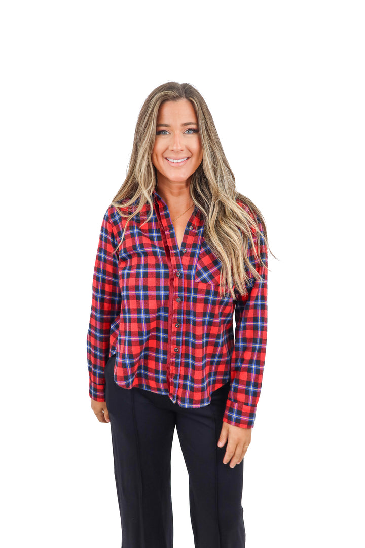 xirena red flannel (s; retail $235)