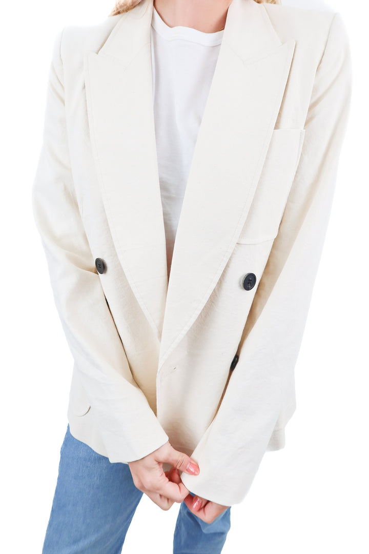 isabel marant linen textured blazer (38; retail $595)