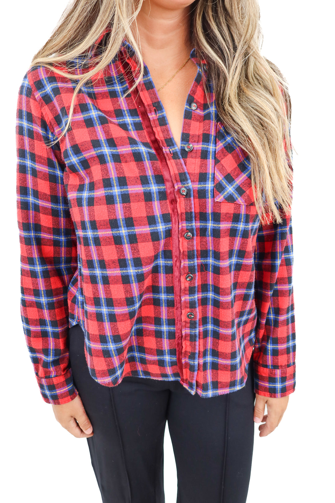 xirena red flannel (s; retail $235)