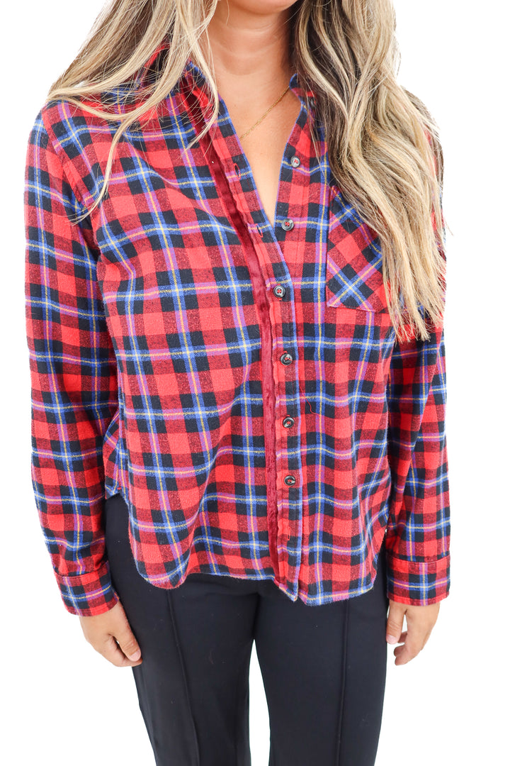 xirena red flannel (s; retail $235)