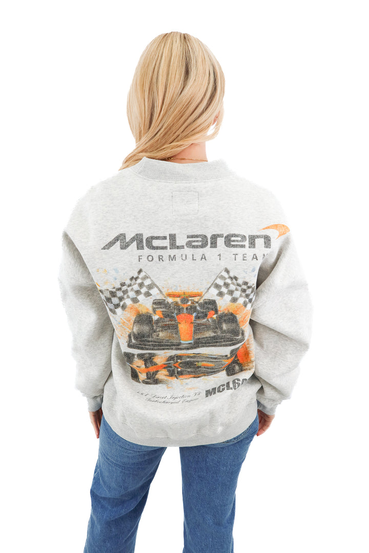 McLaren formula 1 graphic sweatshirt (M; retail $130)