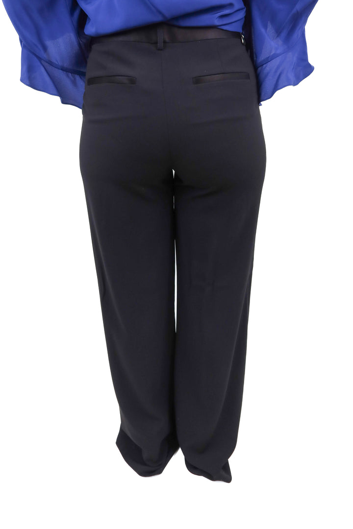 alice + olivia black trousers (6; retail $325)