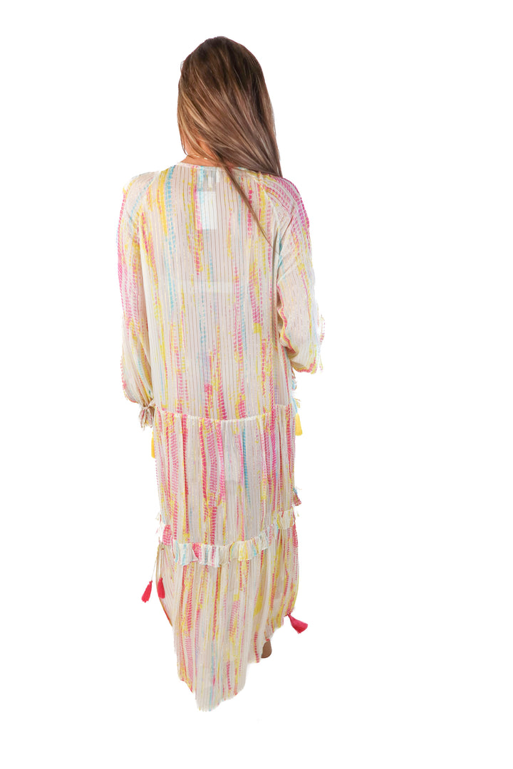 Hemant & nandita tie dye dress (m; retail $425)