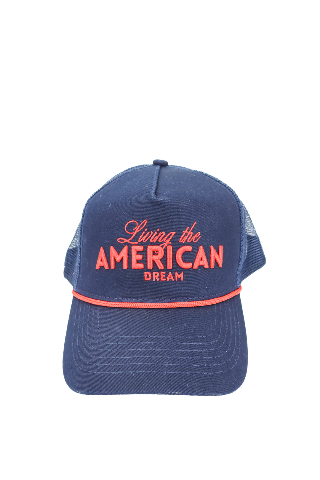 living the american dream trucket hat