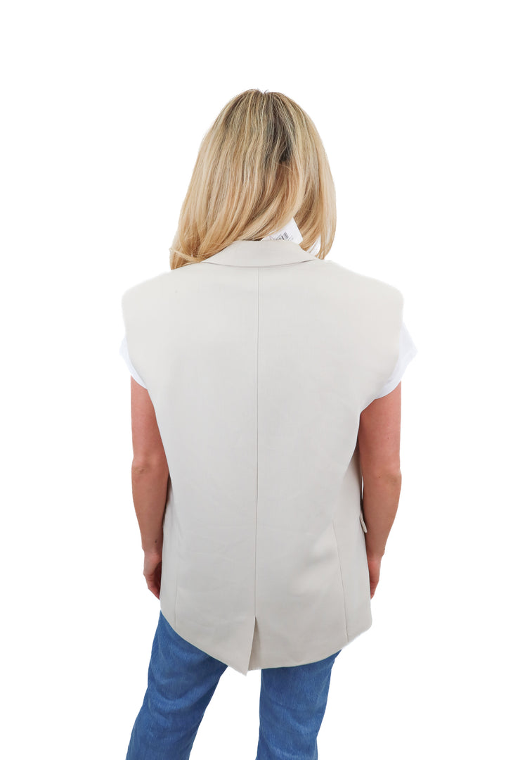 dissh tan long vest (4; retail $170)