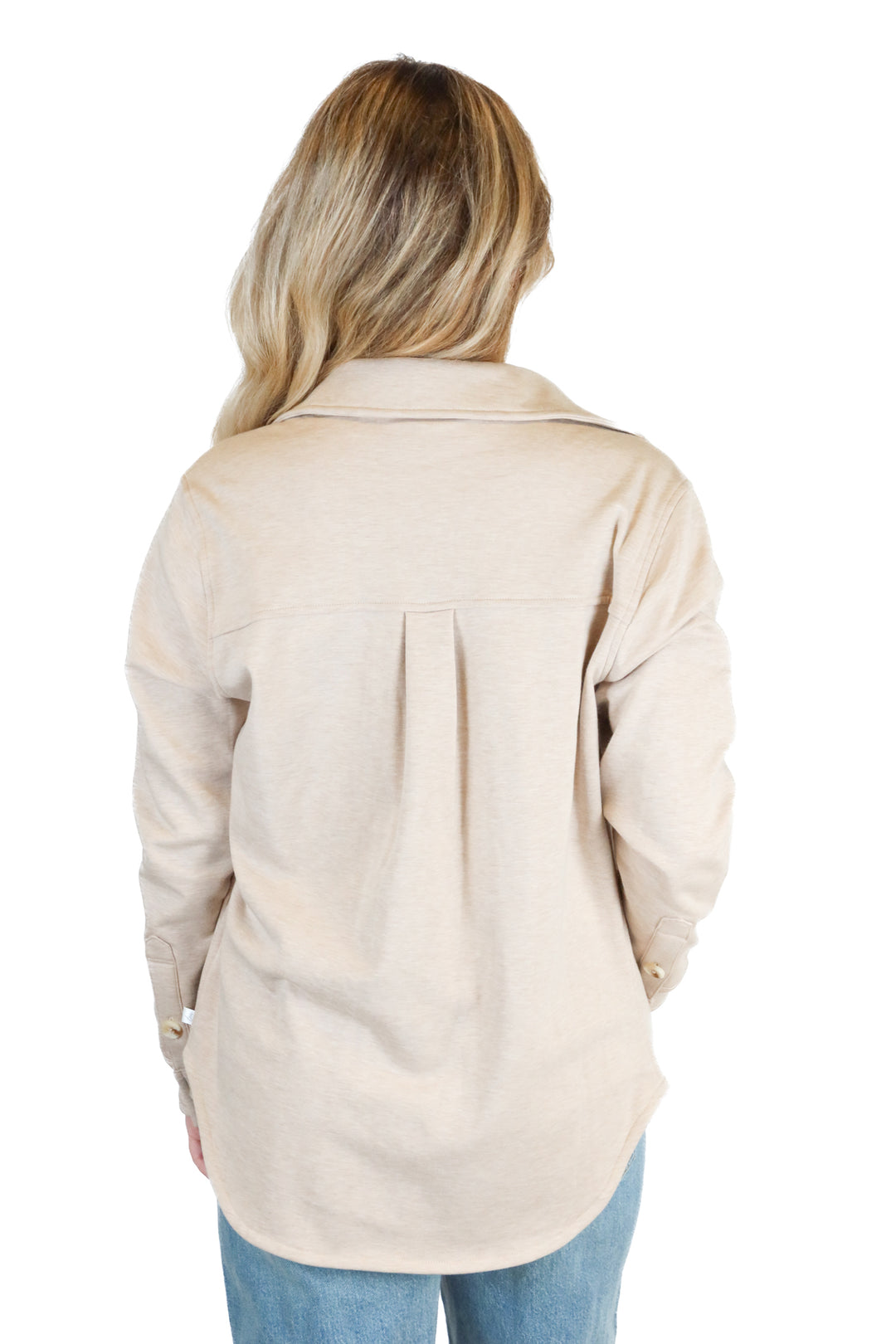 Travis Mathew beige shacket NWT (XS; retail $169.95)