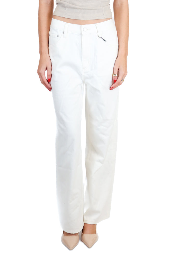 Hey Joanie White High Rise Wide Leg Jeans NWT (25; retail $148)