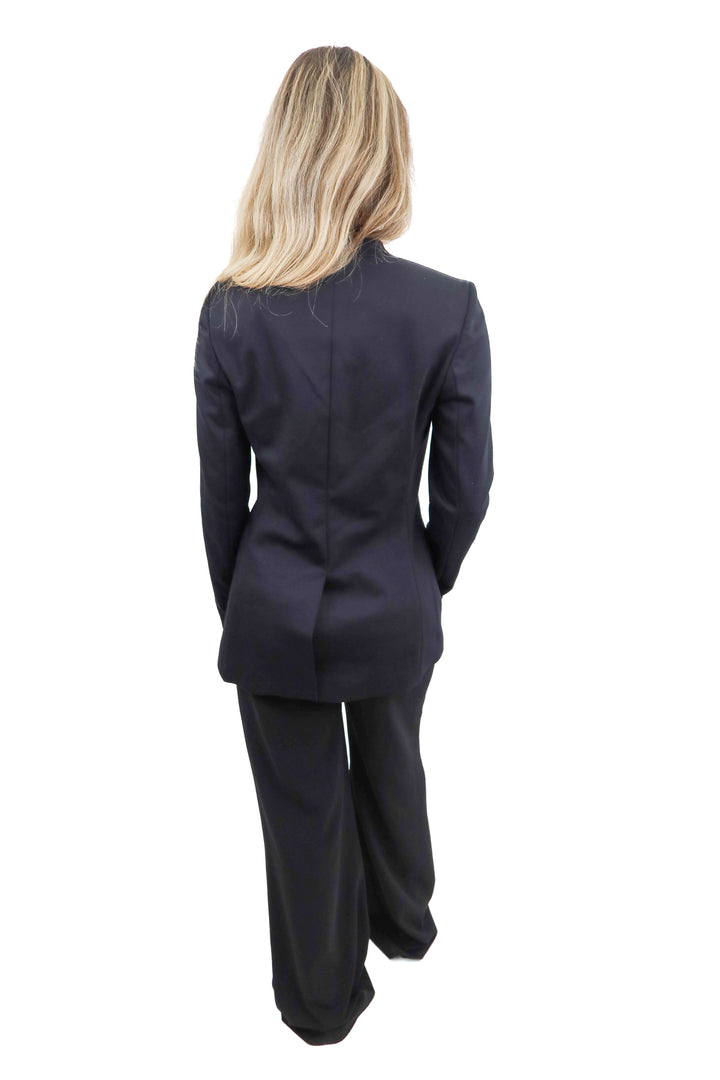 alice and olivia black blazer set (6; retail $695)