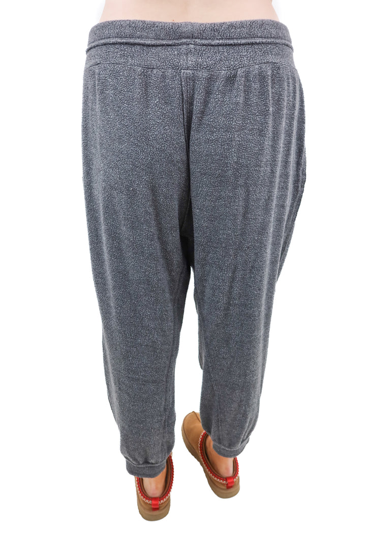 free people movement grey sherpa joggers (s; retail $148)