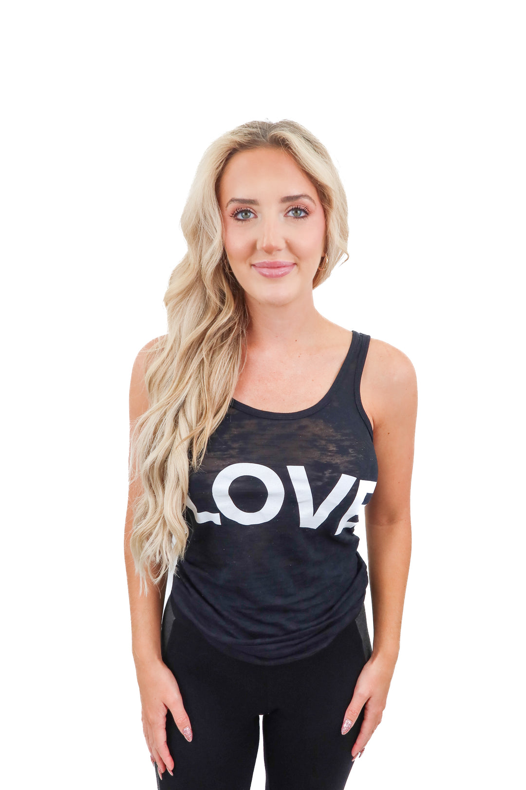 i am love black love tank (s)