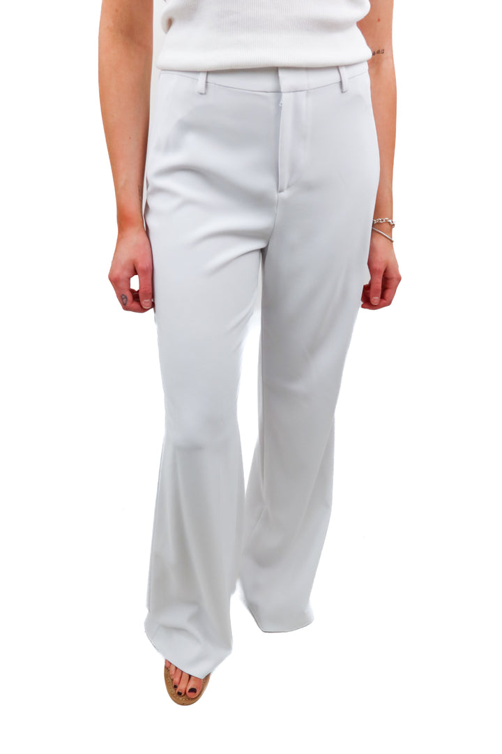 alice + olivia white trousers (6; retail $298)