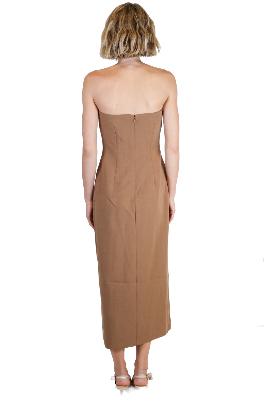 French connection strapless blazer maxi dress NWT (0; retail $168)