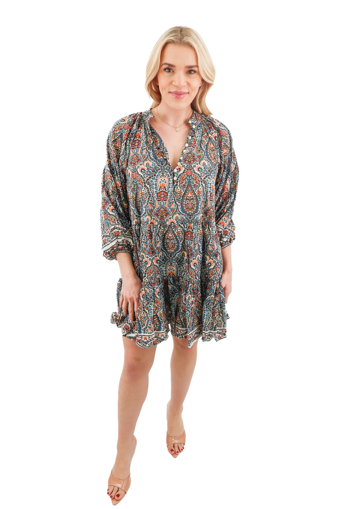Cleobella paisley dress (XS; retail $268)