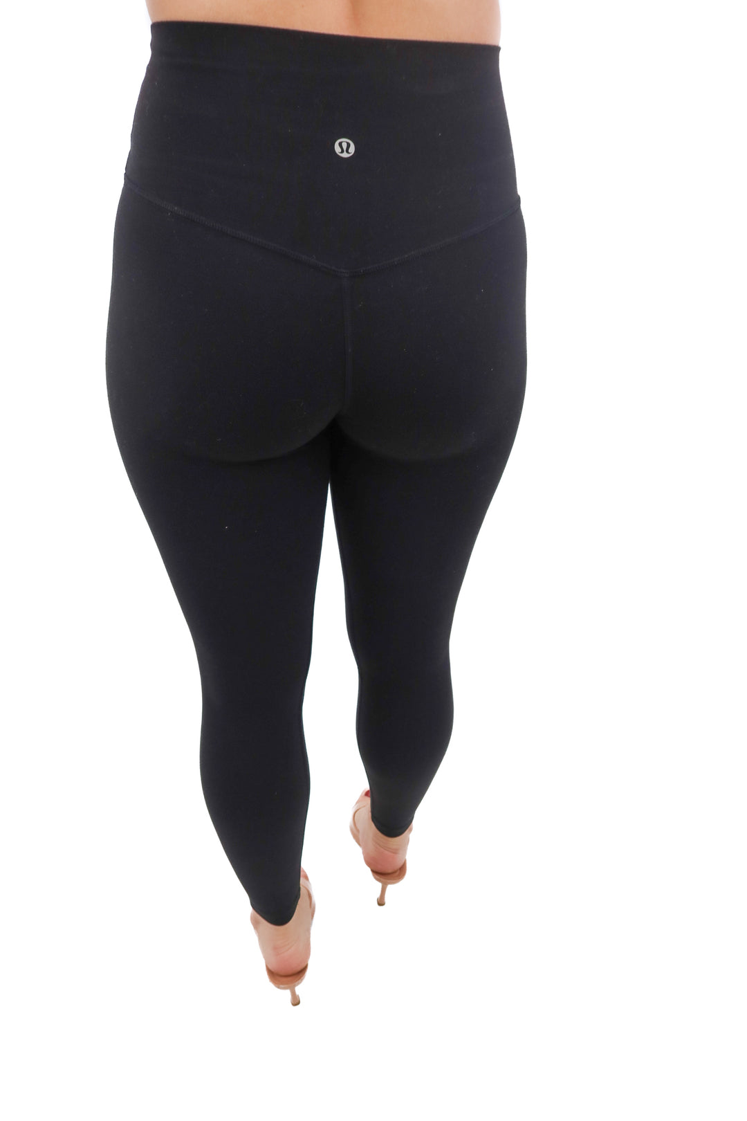 Lululemon black align leggings (4; retail $98)