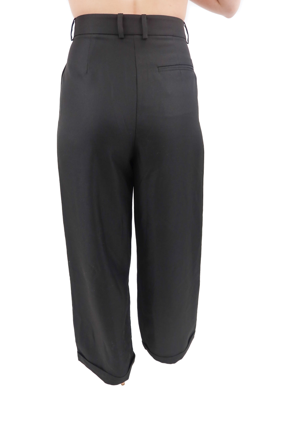WAYF black trousers NWT (XS; retail $69)