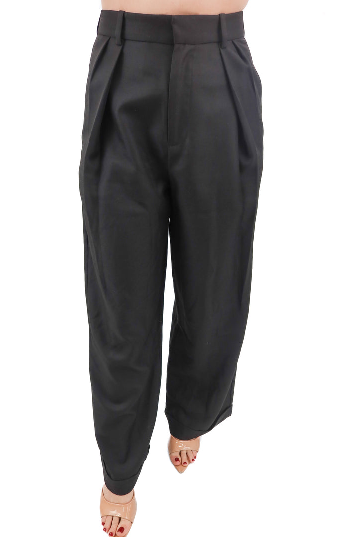WAYF black trousers NWT (XS; retail $69)