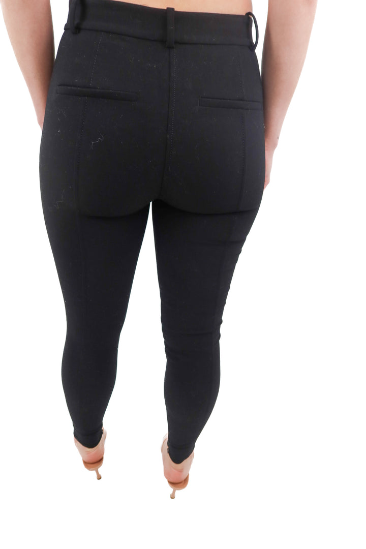 M.M. Lafleur black pants (0; retail $229)