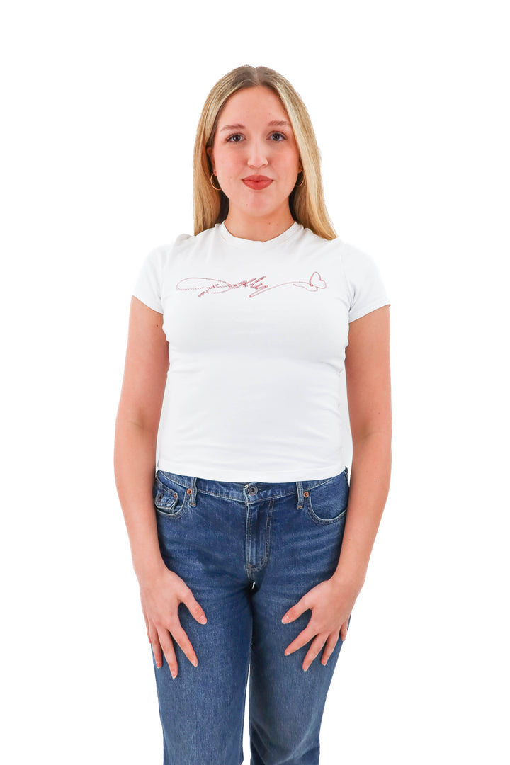 good american dolly tee (l)
