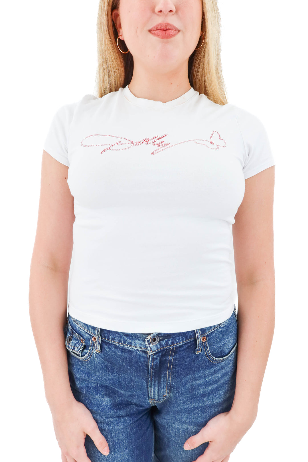 good american dolly tee (l)