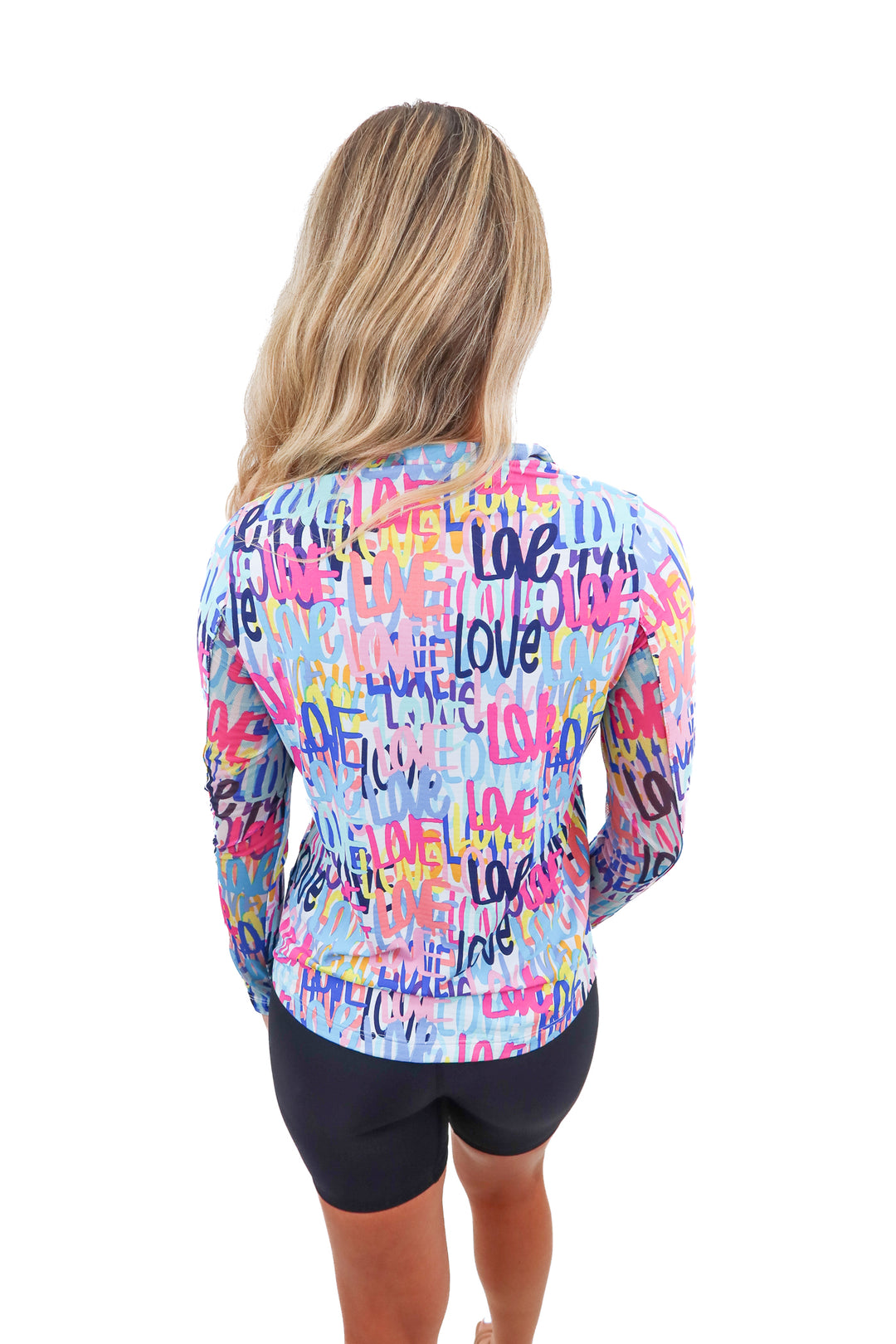 ibkul love active quarter zip (S; retail $101)