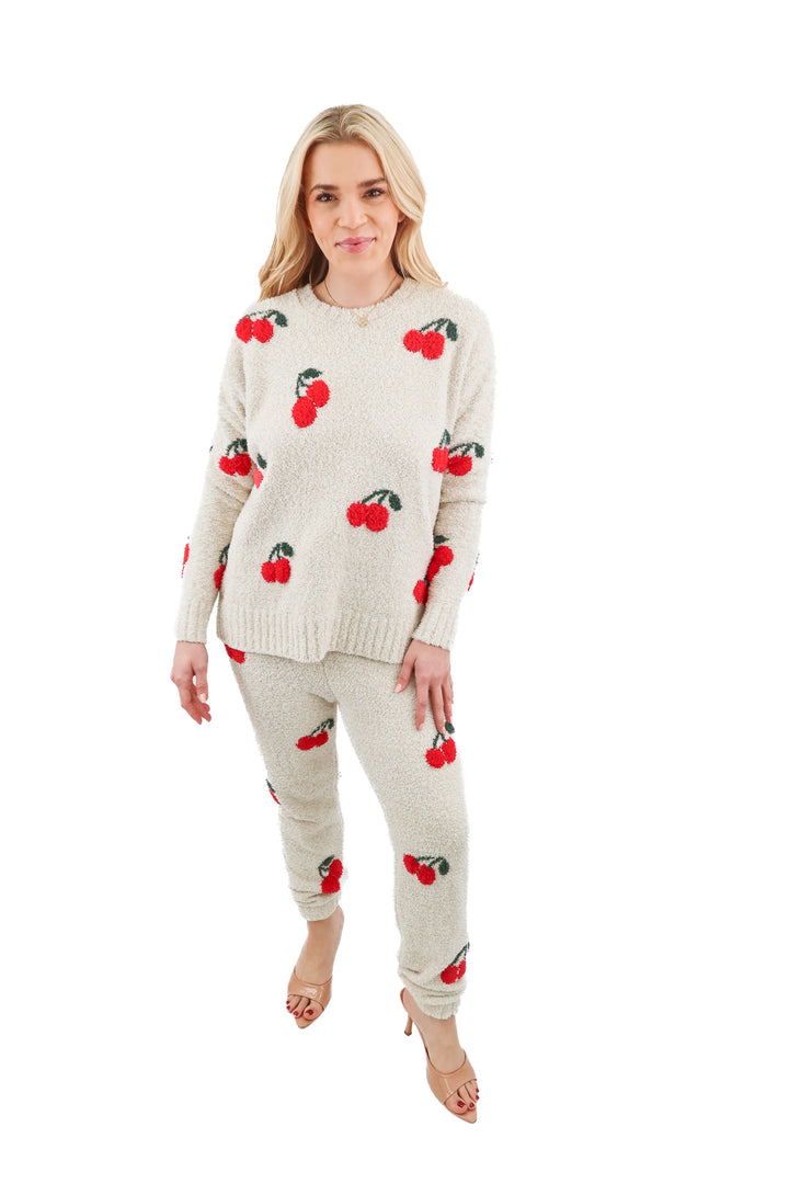 Splendid cherries lounge set (S; retail $118)