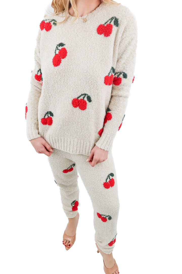 Splendid cherries lounge set (S; retail $118)