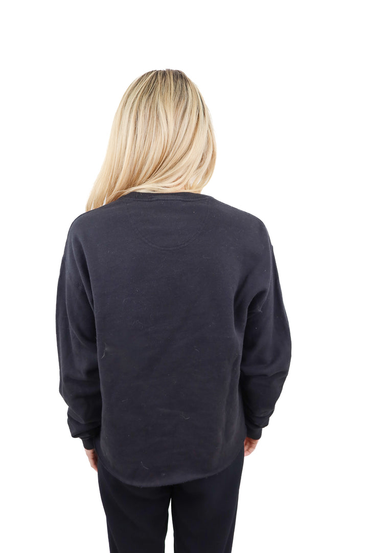wifey black crewneck (s)