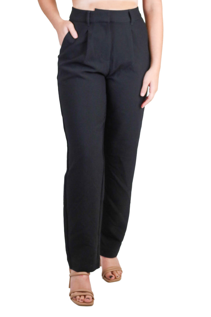 Old navy black trousers (xs)