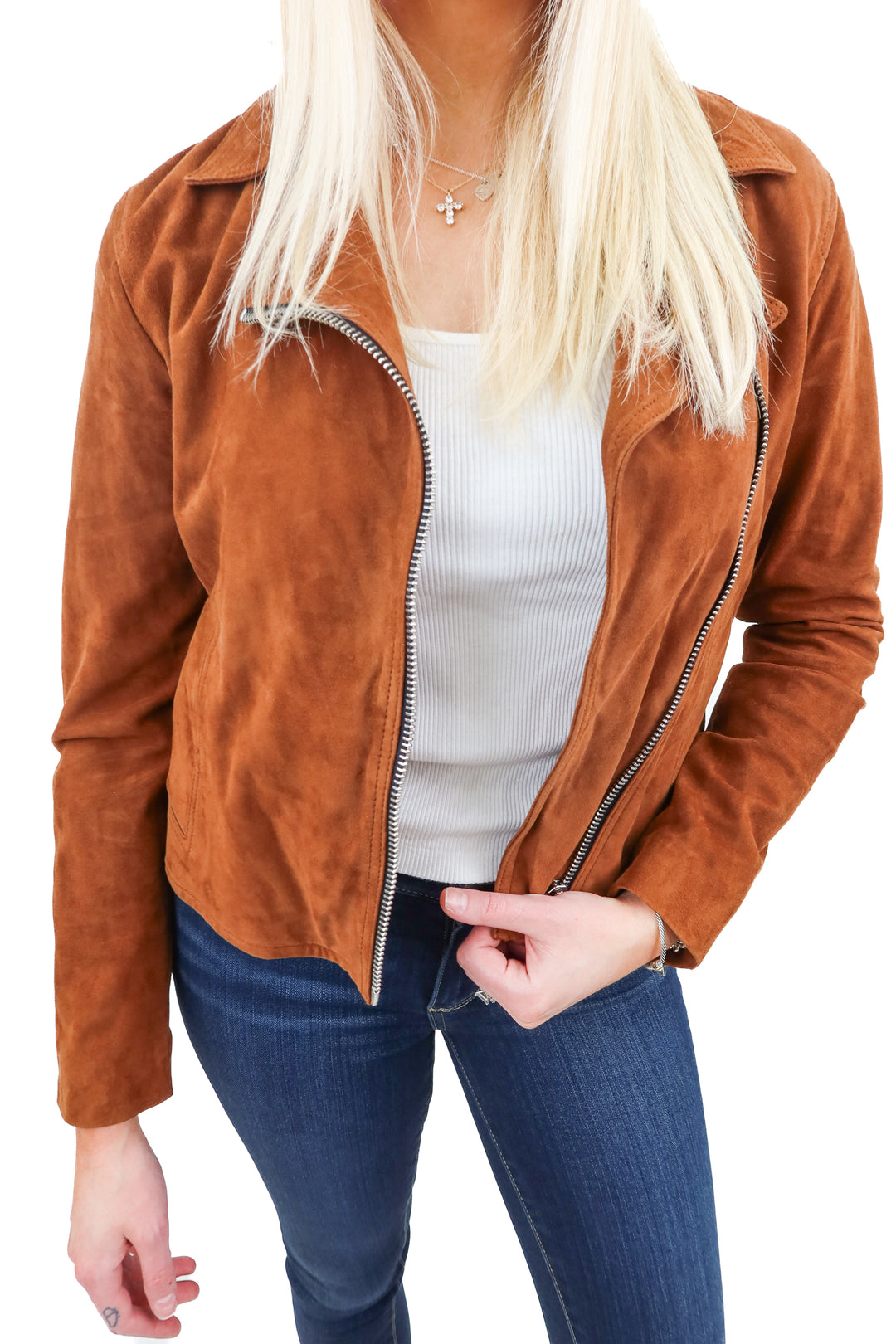 all saints brown suede jacket (6)