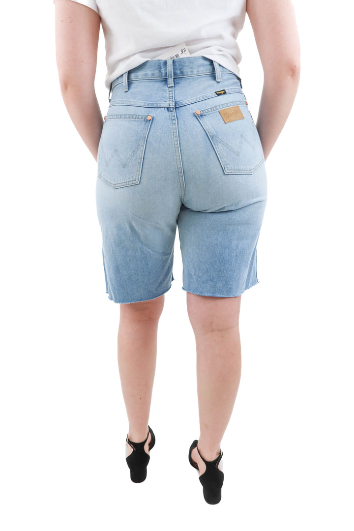 wrangler light wash jorts (31; retail $70)