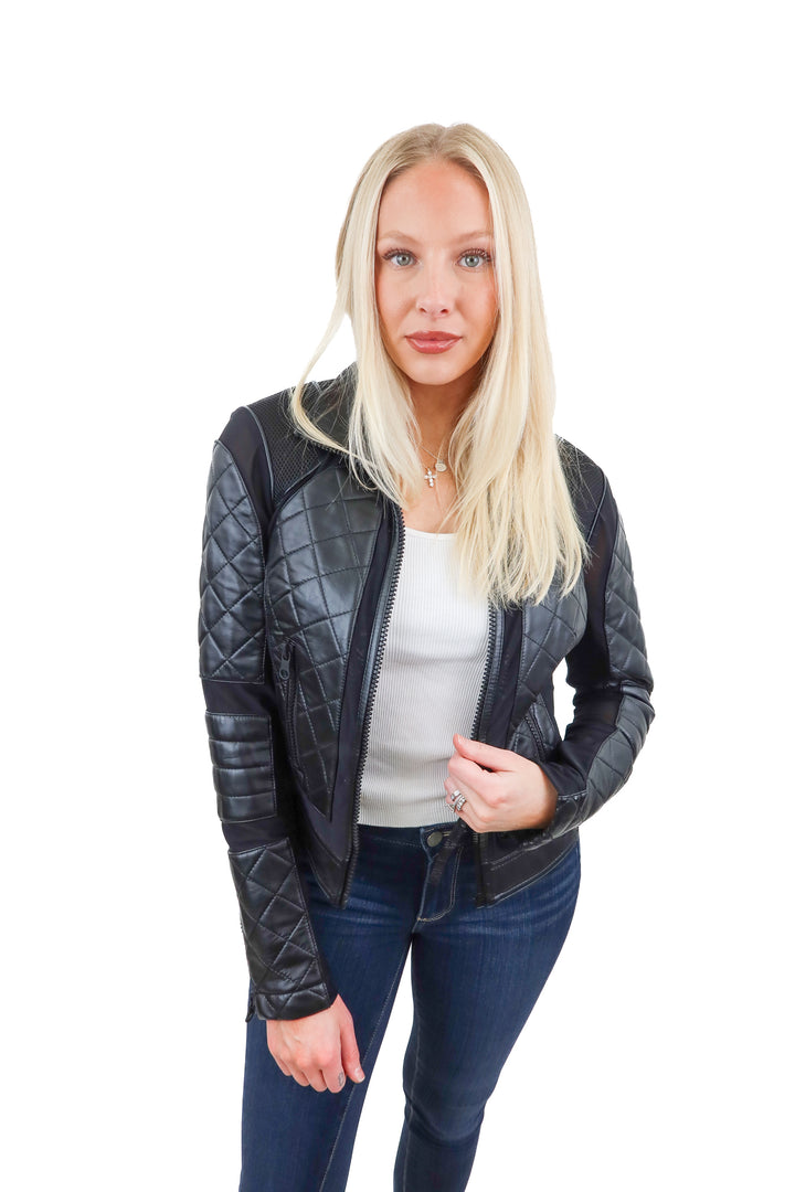 blanc noir black jacket (m)