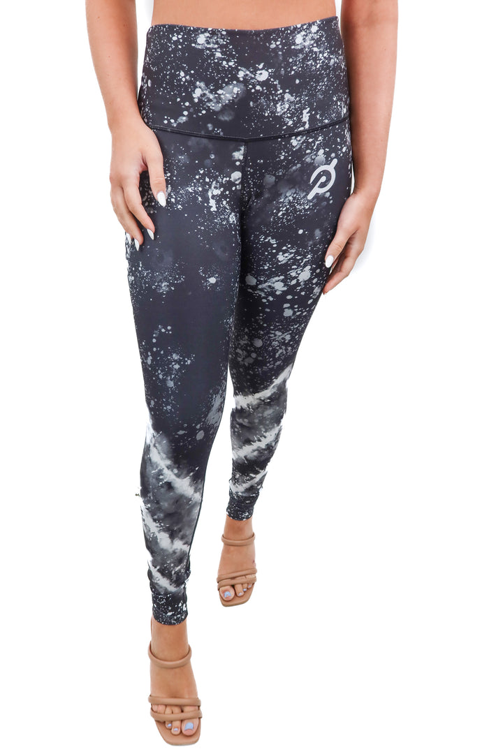 wear it to heart black splatter leggings (s)