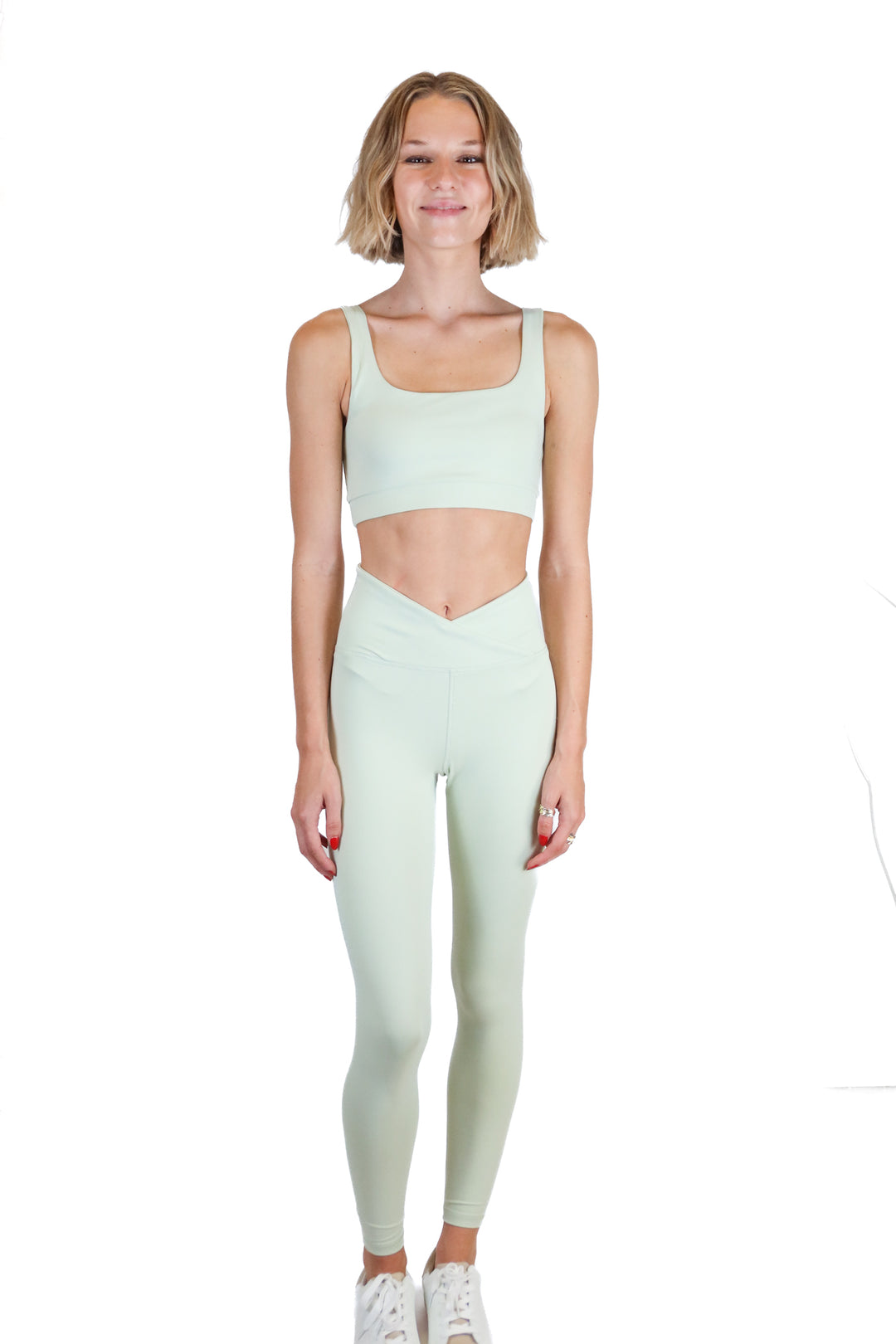 Mint green leggings set (S)*