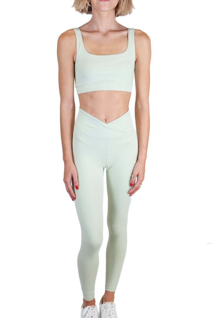 Mint green leggings set (S)*