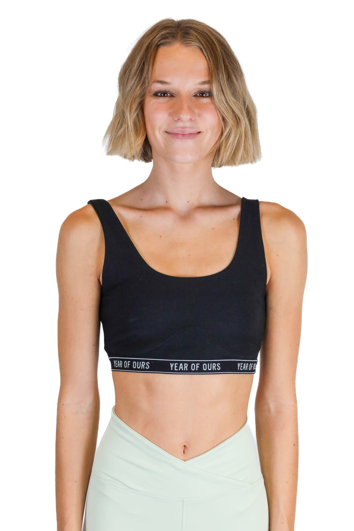 Year of Ours black sports bra (XS)