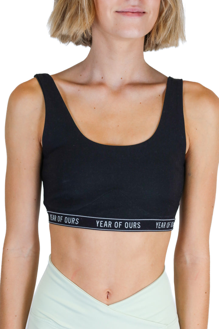 Year of Ours black sports bra (XS)