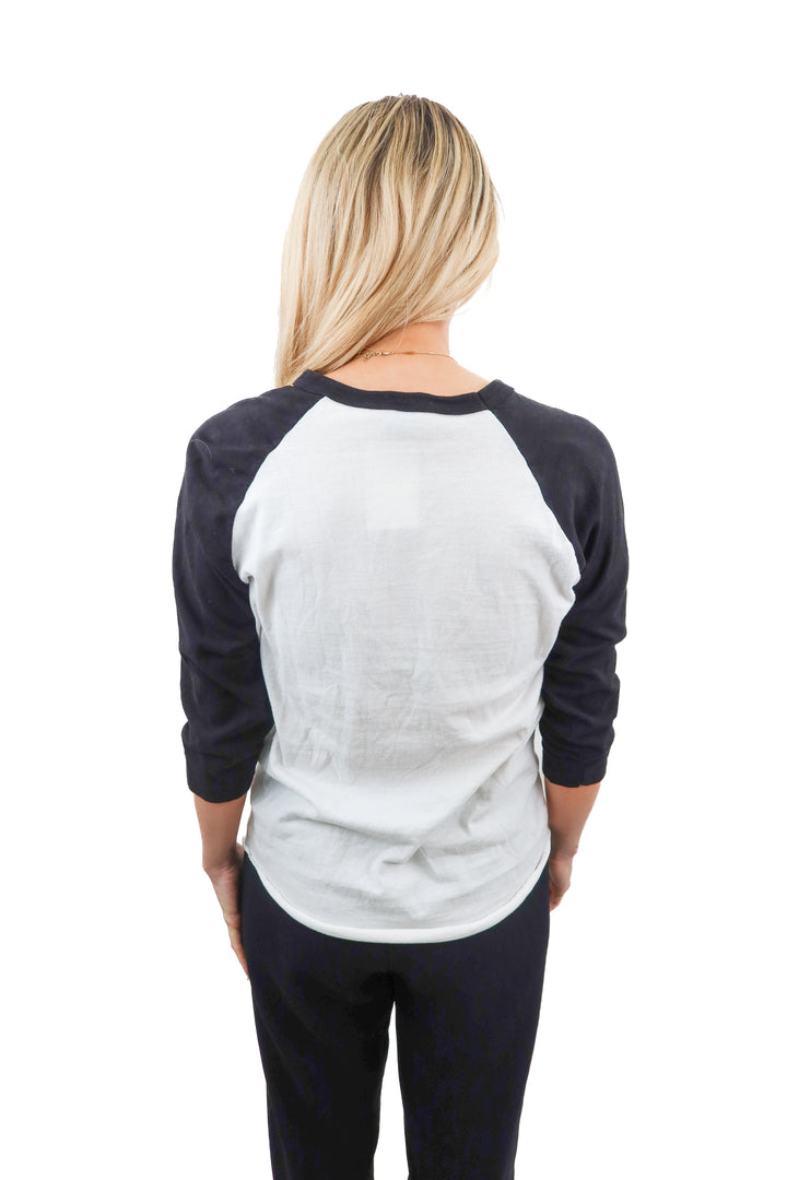 madonna baseball style top (s)