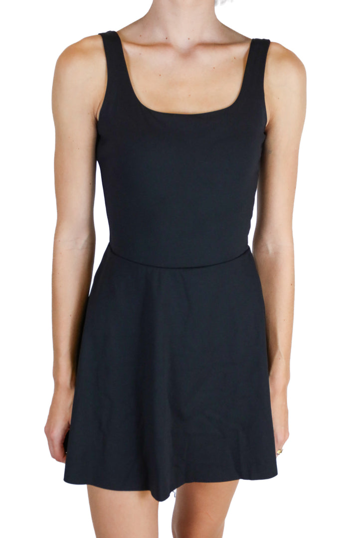 Spanx black workout dress (XS; retail $128)