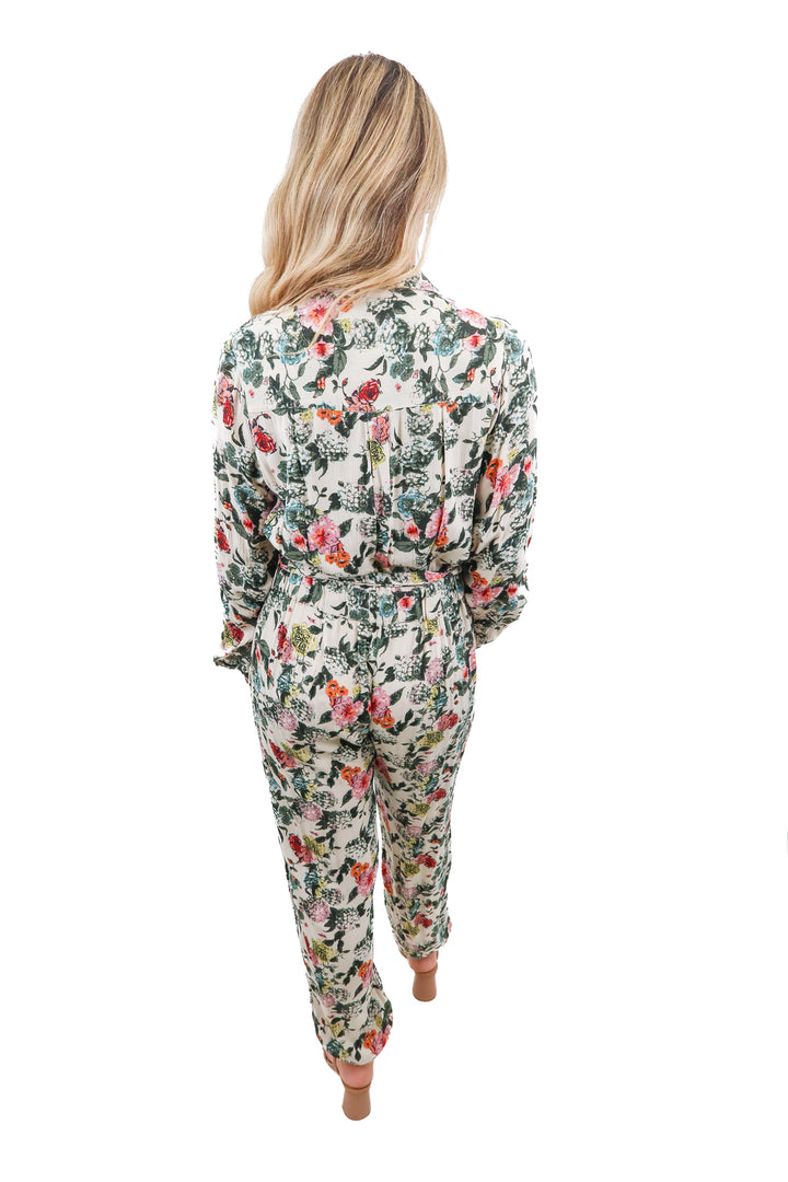 Free People Floral Jumpsuit (XS)