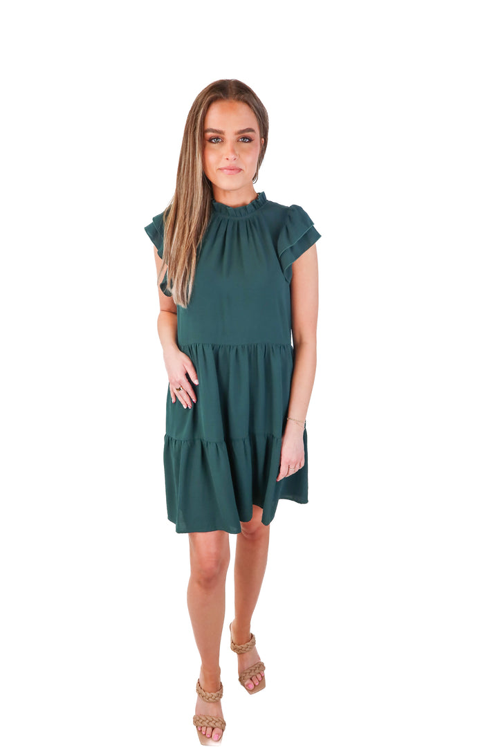 Fourteen & 9th green dress (m)
