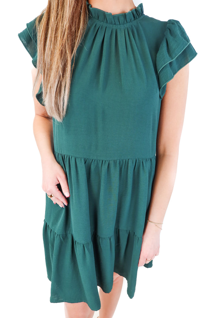Fourteen & 9th green dress (m)