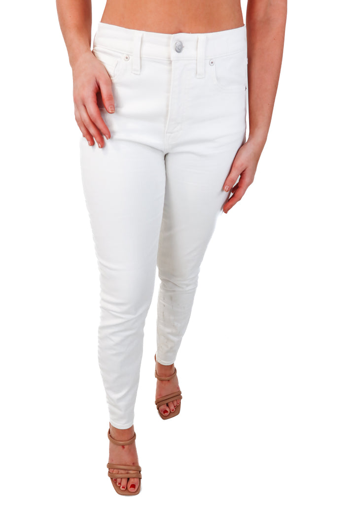 Madewell 9" High Rise Skinny Jeans (27; retail $128)