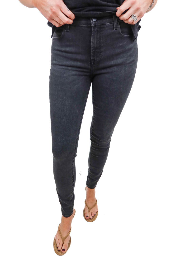 J Brand High-Rise Black Jeans (27)