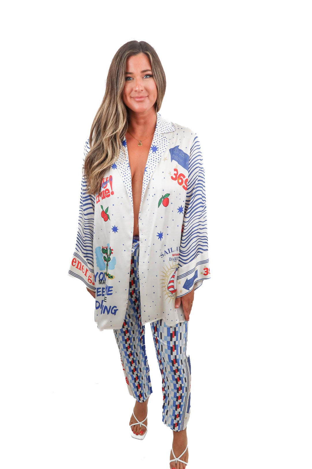 me369 silk printed set (m; retail $615)