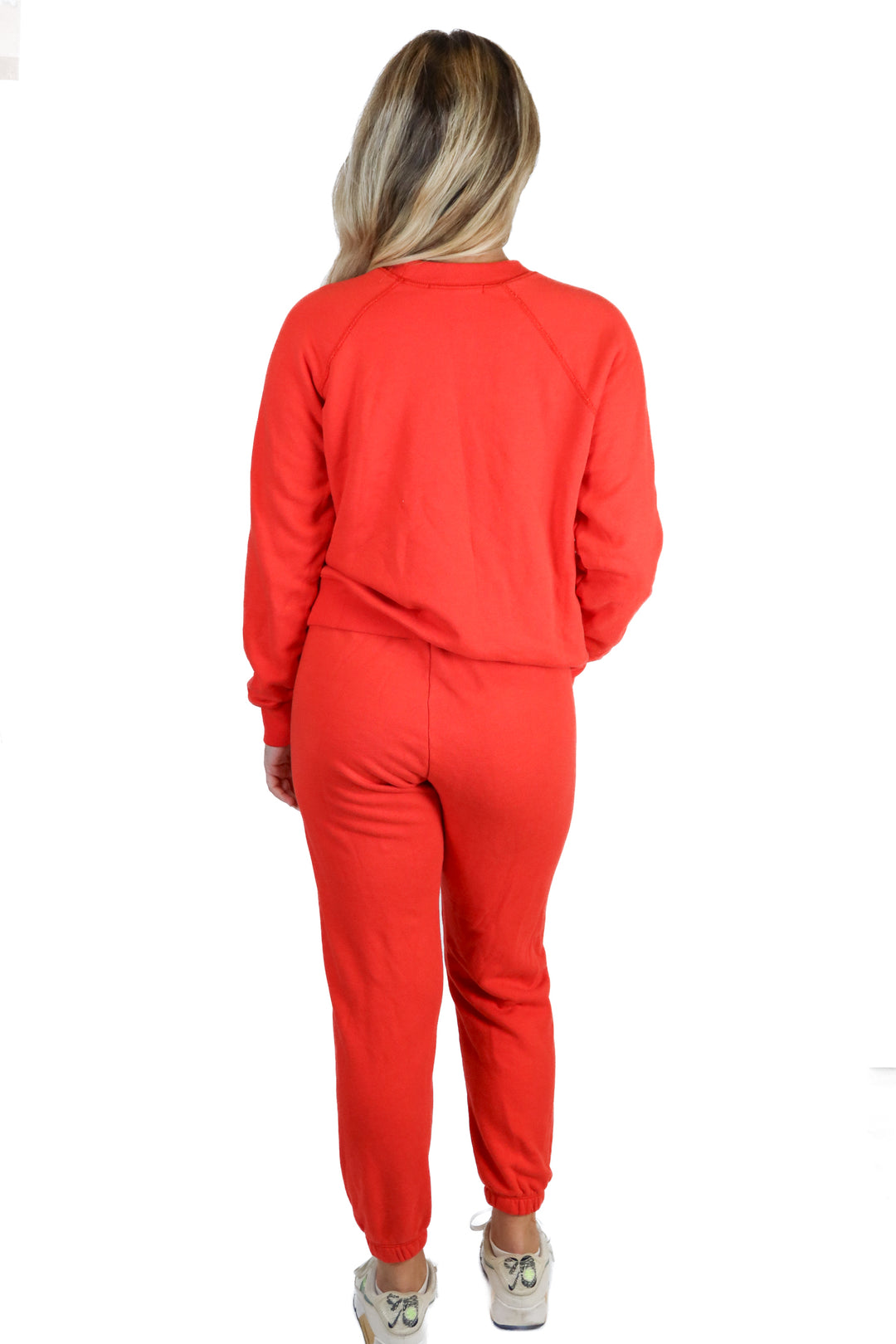 Spiritual Gangster Red Love Graphic Sweatsuit Set (S; retail $268)