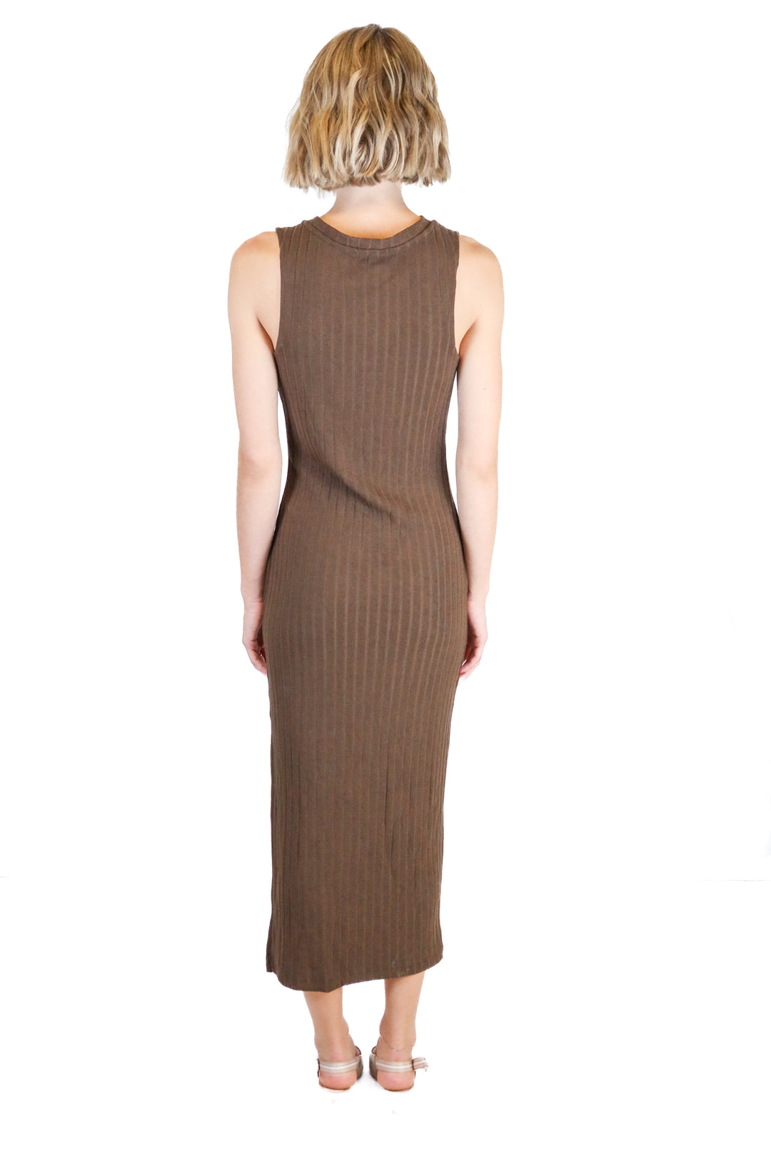 Zsupply brown knit maxi dress NWT (xs; retail $120)