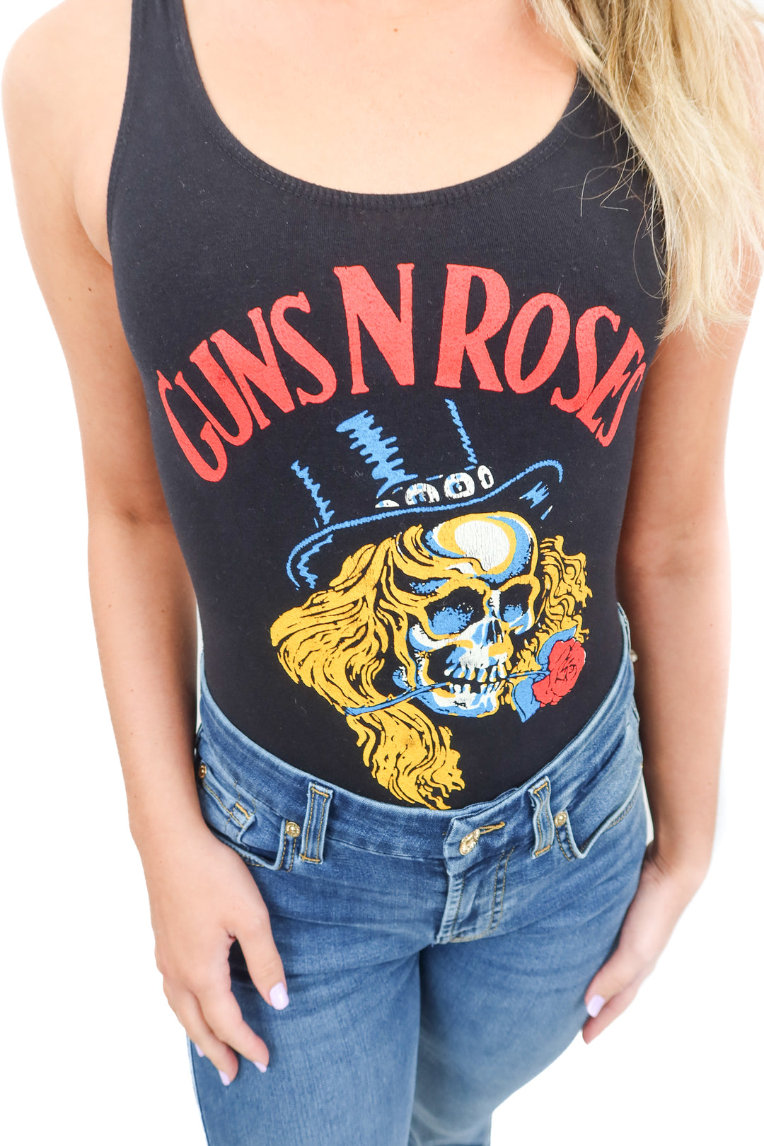 guns n roses vintage bodysuit (s*)
