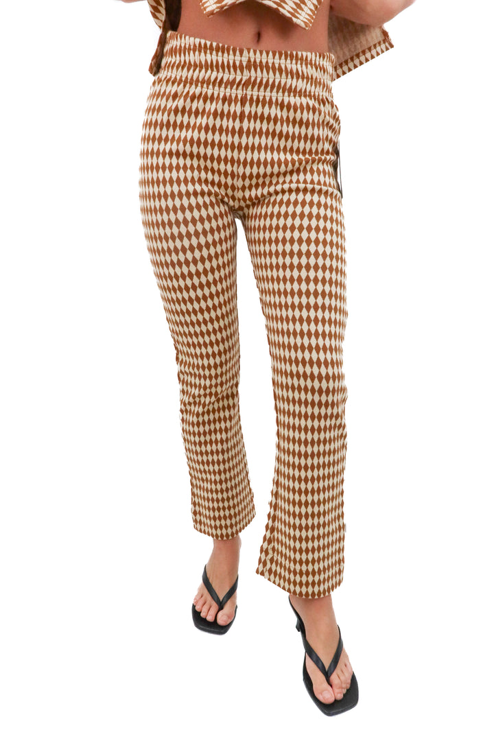 brixton checkered dominica pants NWT (s; retail $120)